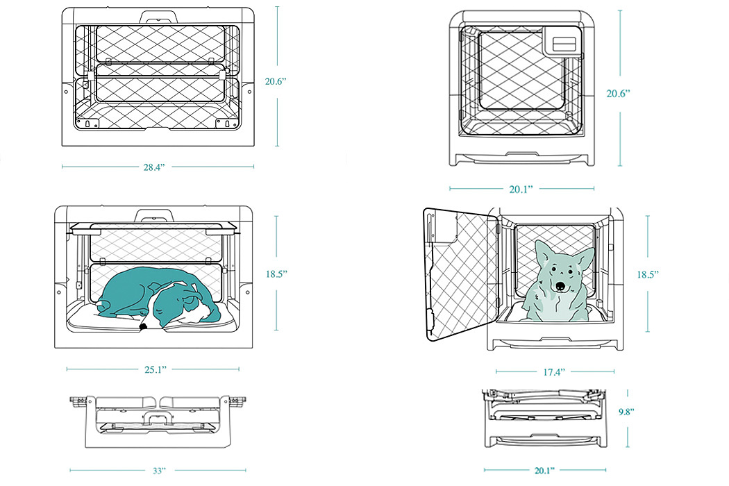 dog cage，Foldable，security，