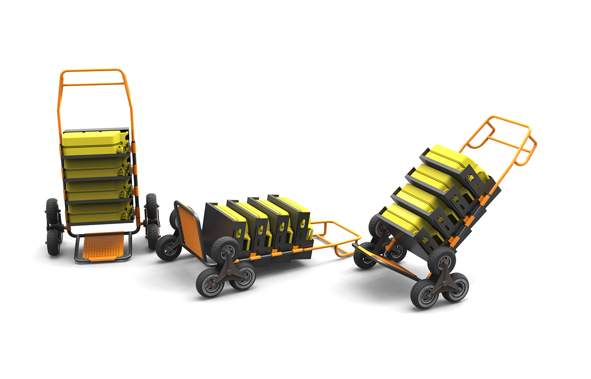 conceptual design，tool，wheelbarrow，convenient，