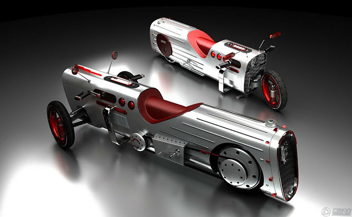 Concept Car，Motorcycle design，Cool style，