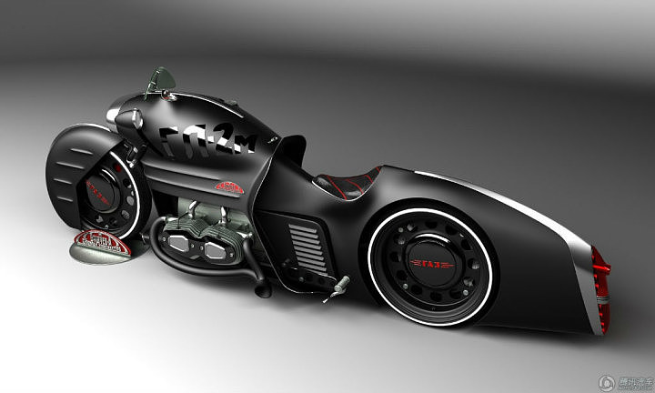 Concept Car，Motorcycle design，Cool style，