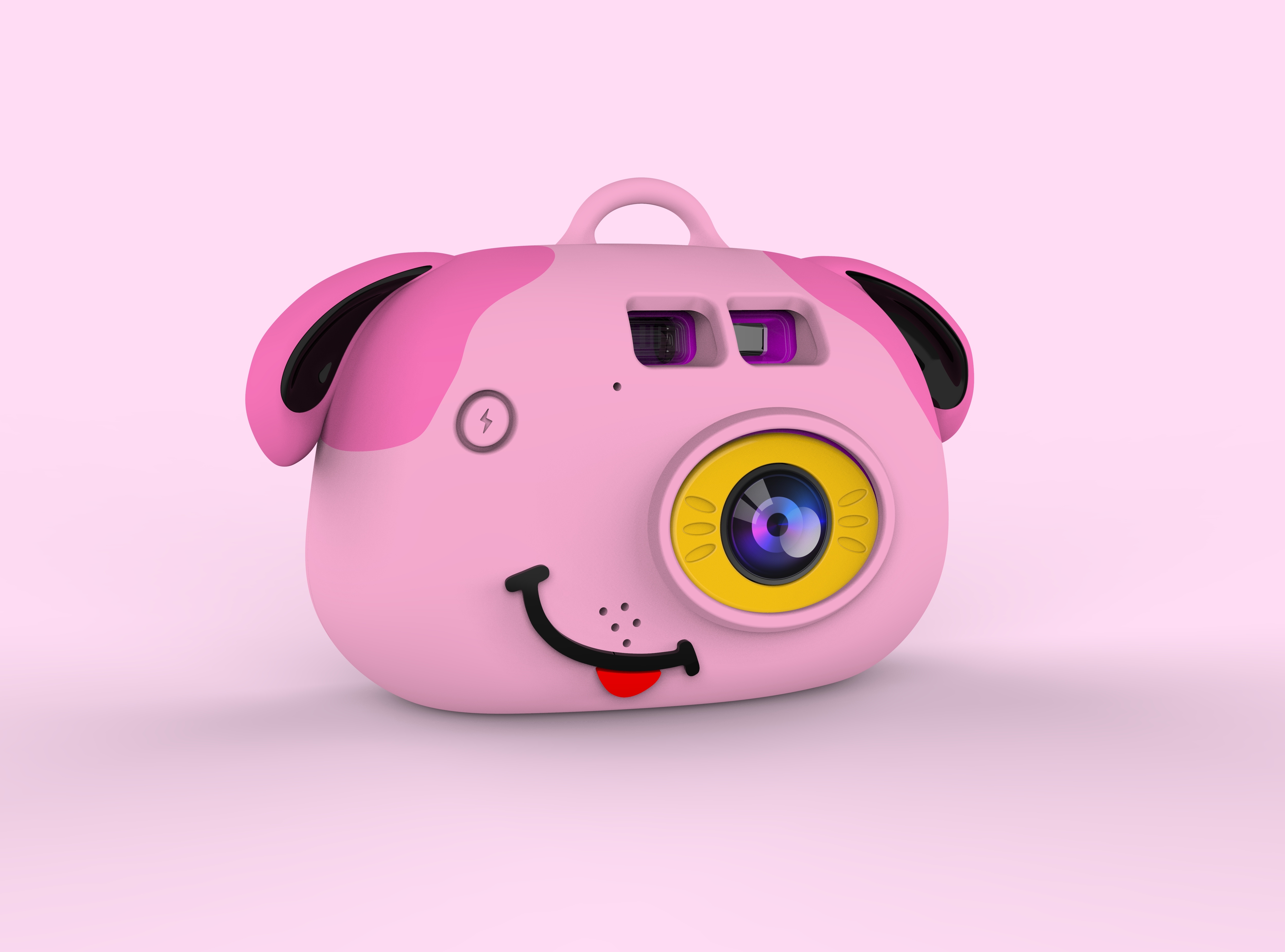 Visual ear spoon children's camera，