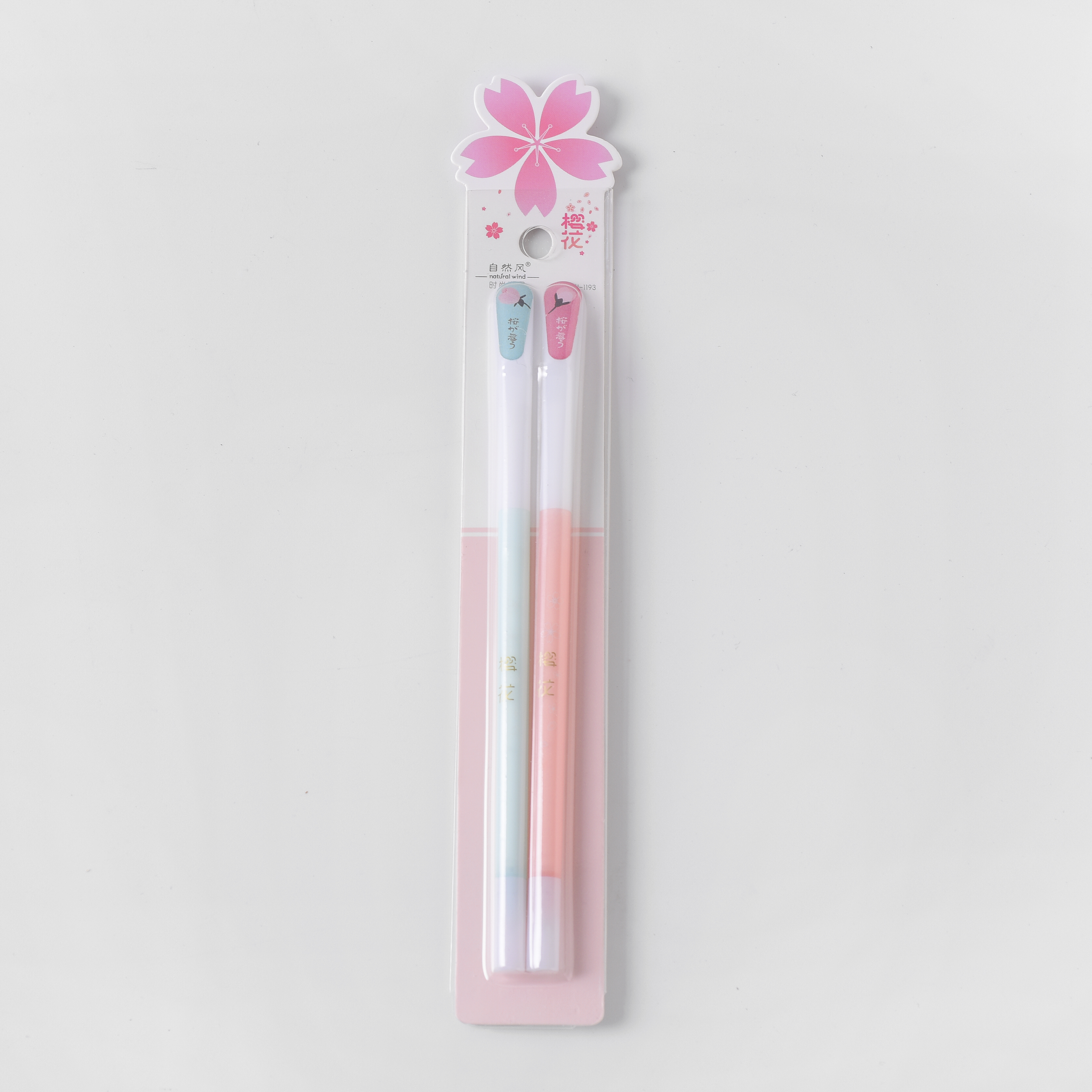 Cherry drop plastic pen cute student pen，