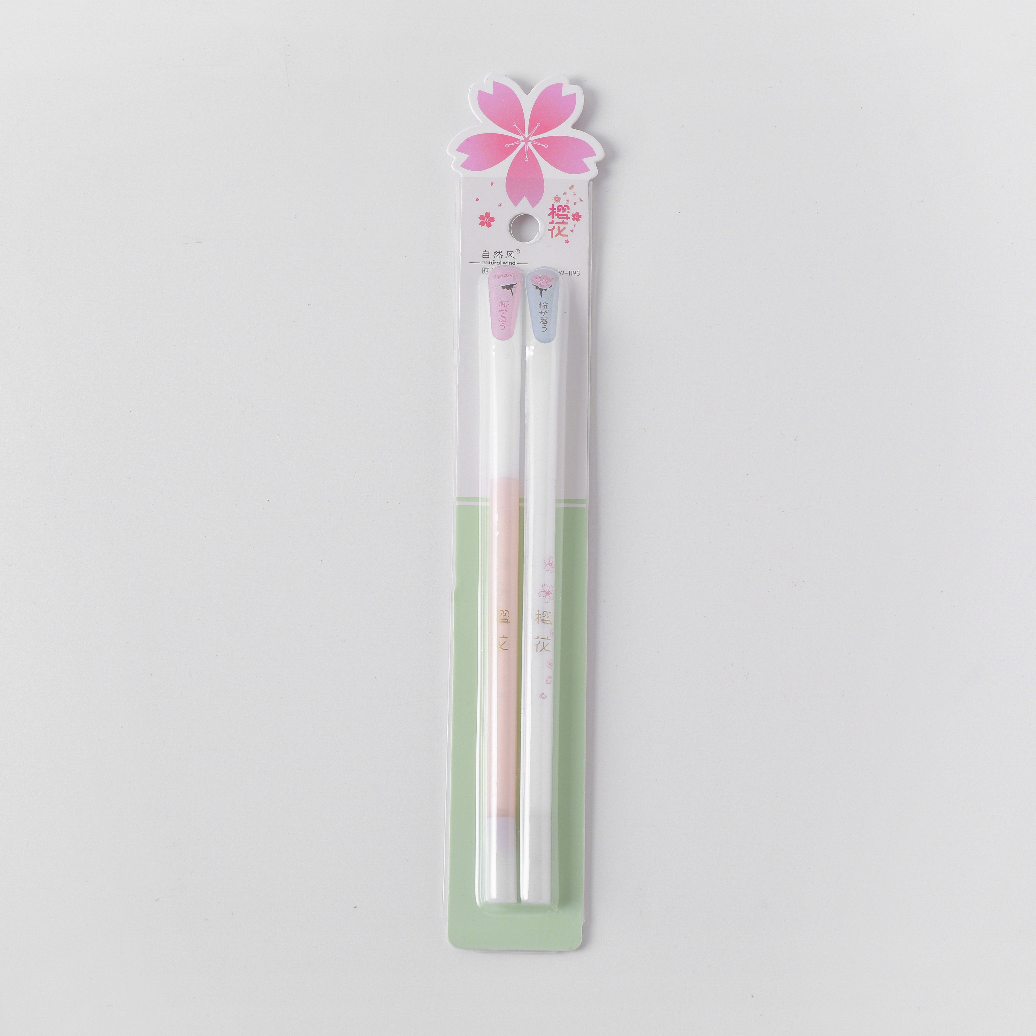 Cherry drop plastic pen cute student pen，
