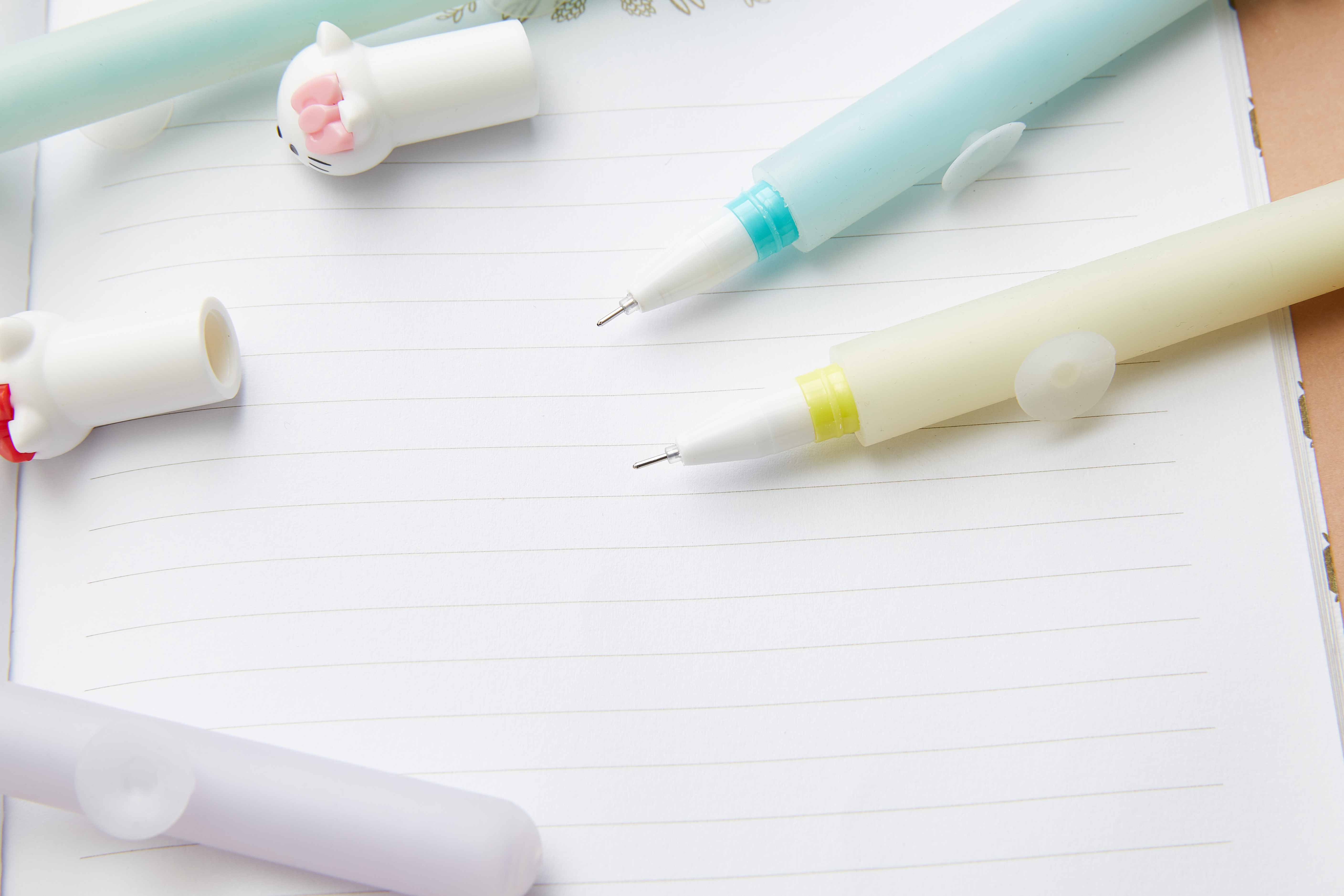 Creative stationery cute cartoon cat pen，