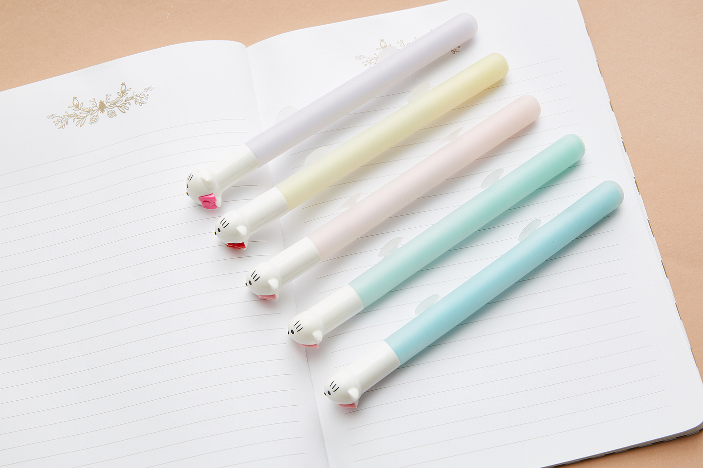 Creative stationery cute cartoon cat pen，