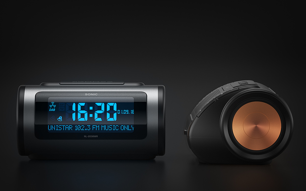 alarm clock，intelligence，science and technology，industrial design，artificial intelligence，