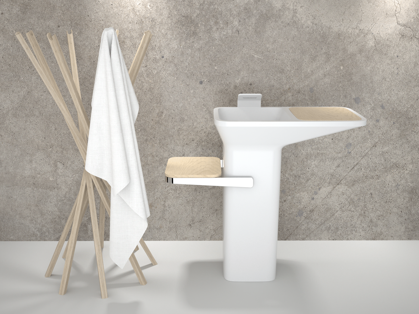 Simplicity，Wash basin，Design，originality，