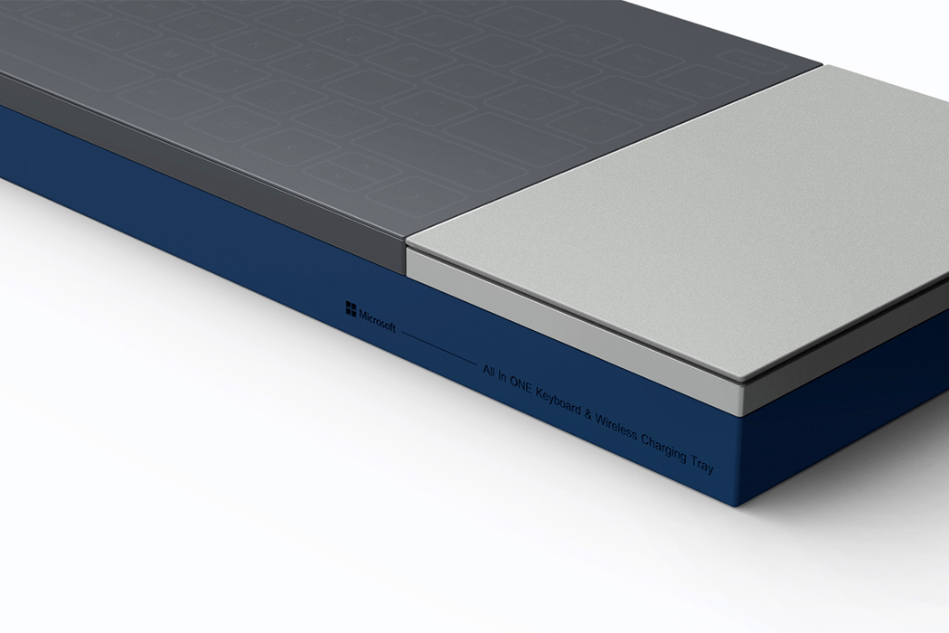 originality，Design，Portable，Touch Pad，Microsoft concept keyboard，