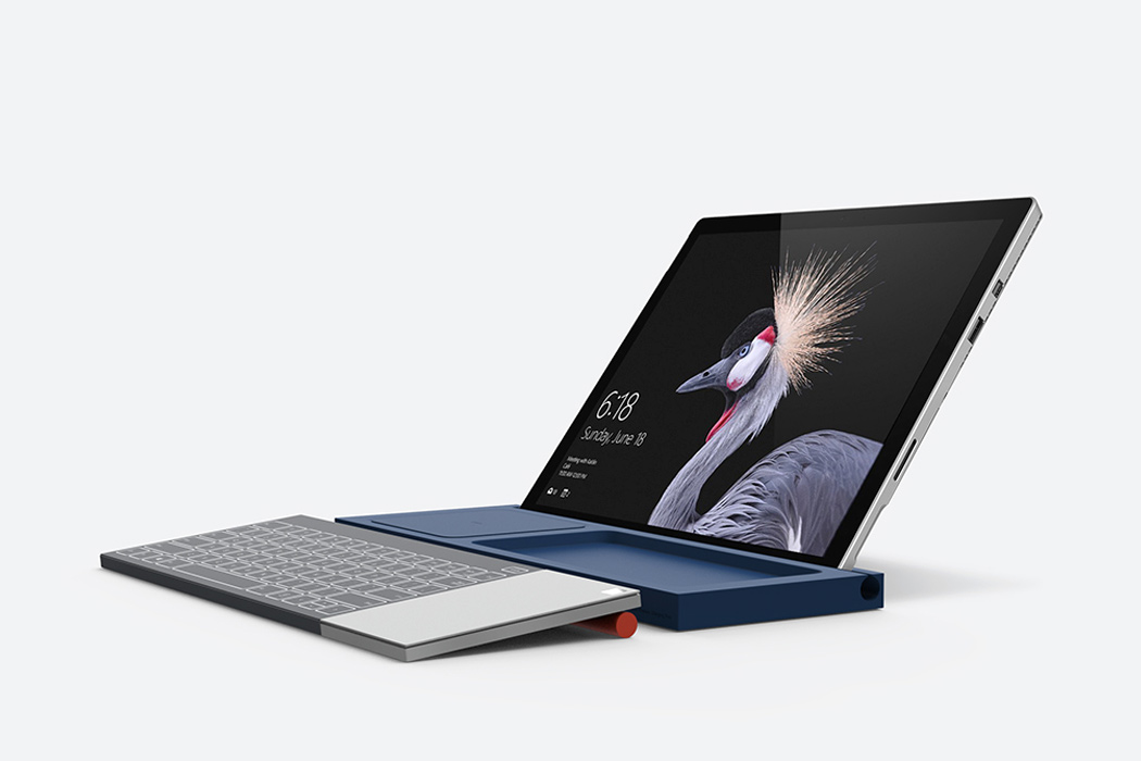 originality，Design，Portable，Touch Pad，Microsoft concept keyboard，