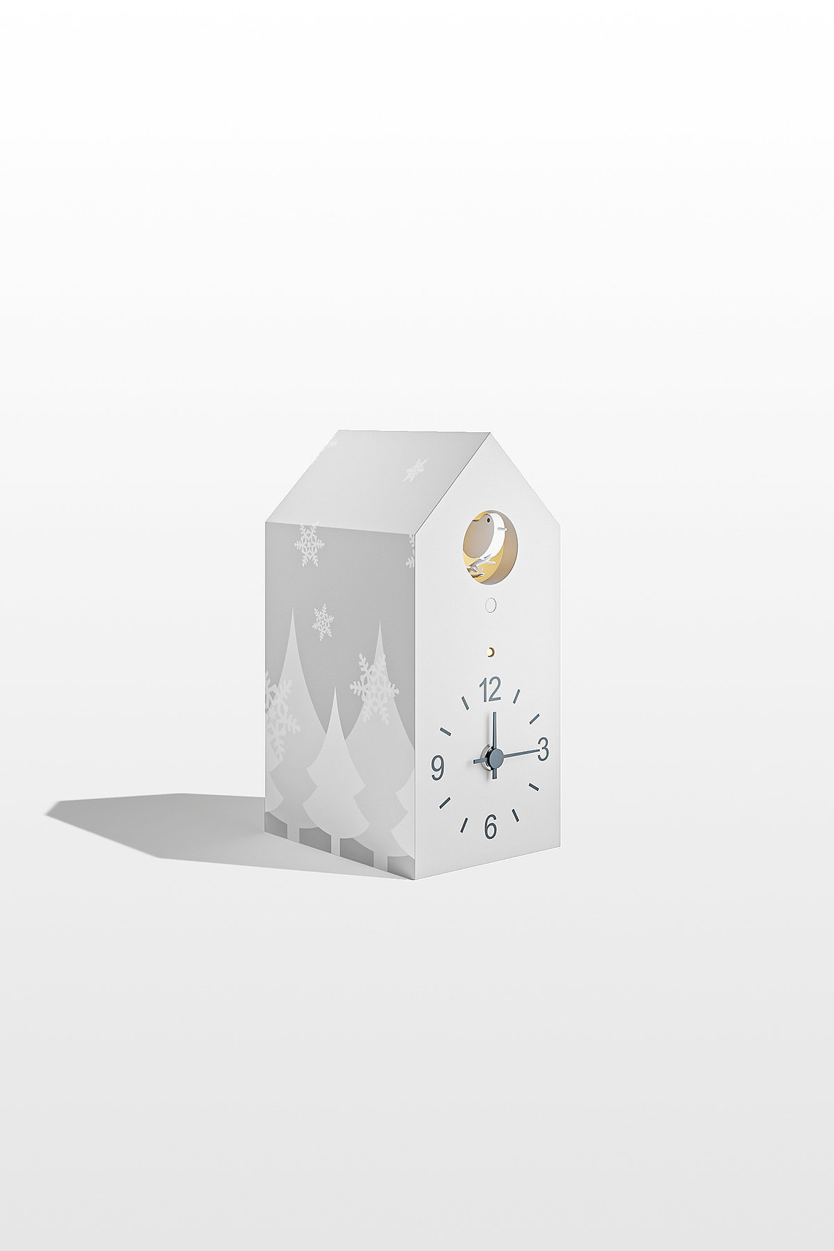 Simplicity，Cuckoo clock ，Goo Goo clock，modeling，Clock，time，