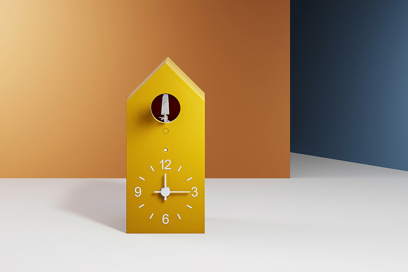 Simplicity，Cuckoo clock ，Goo Goo clock，modeling，Clock，time，