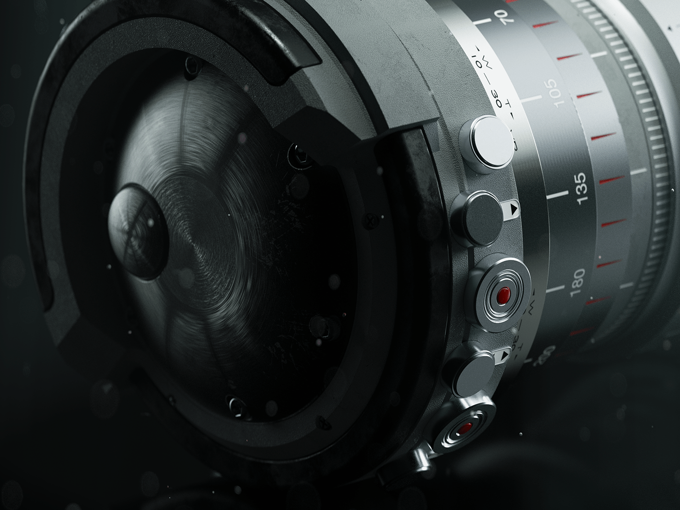 Jason ▼▲Zigrino，Render，modeling，camera lens，