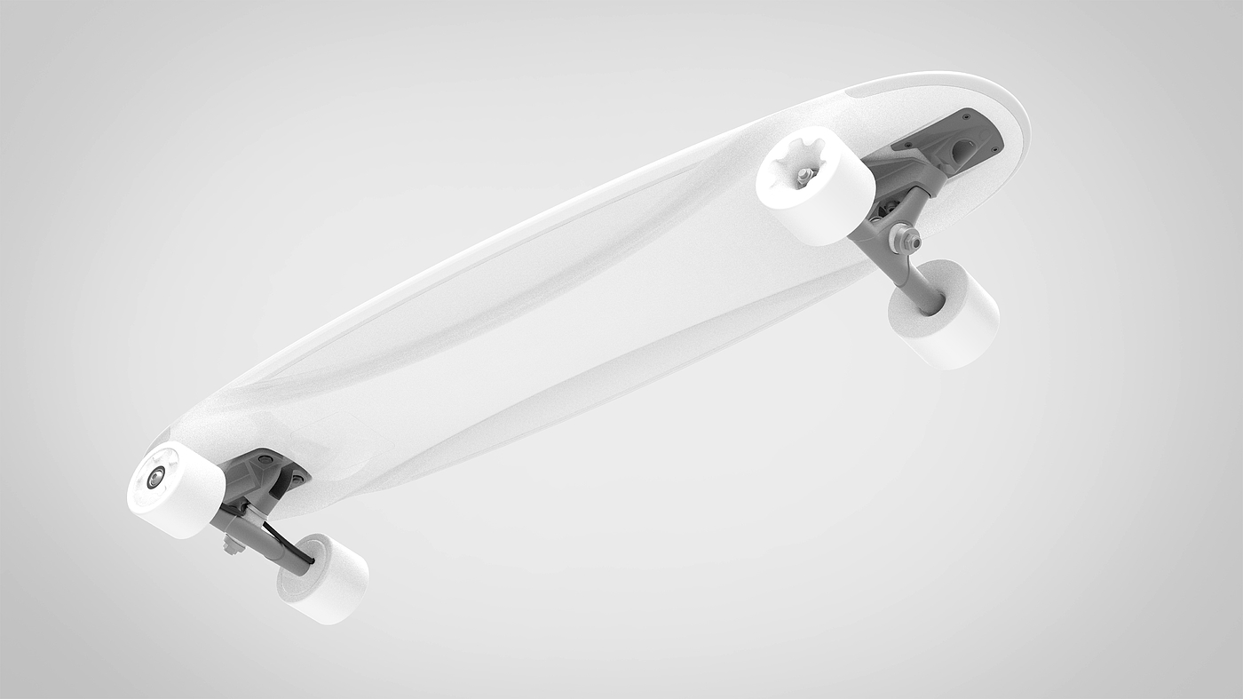 Electric skateboard，vehicle，Design，sketch，