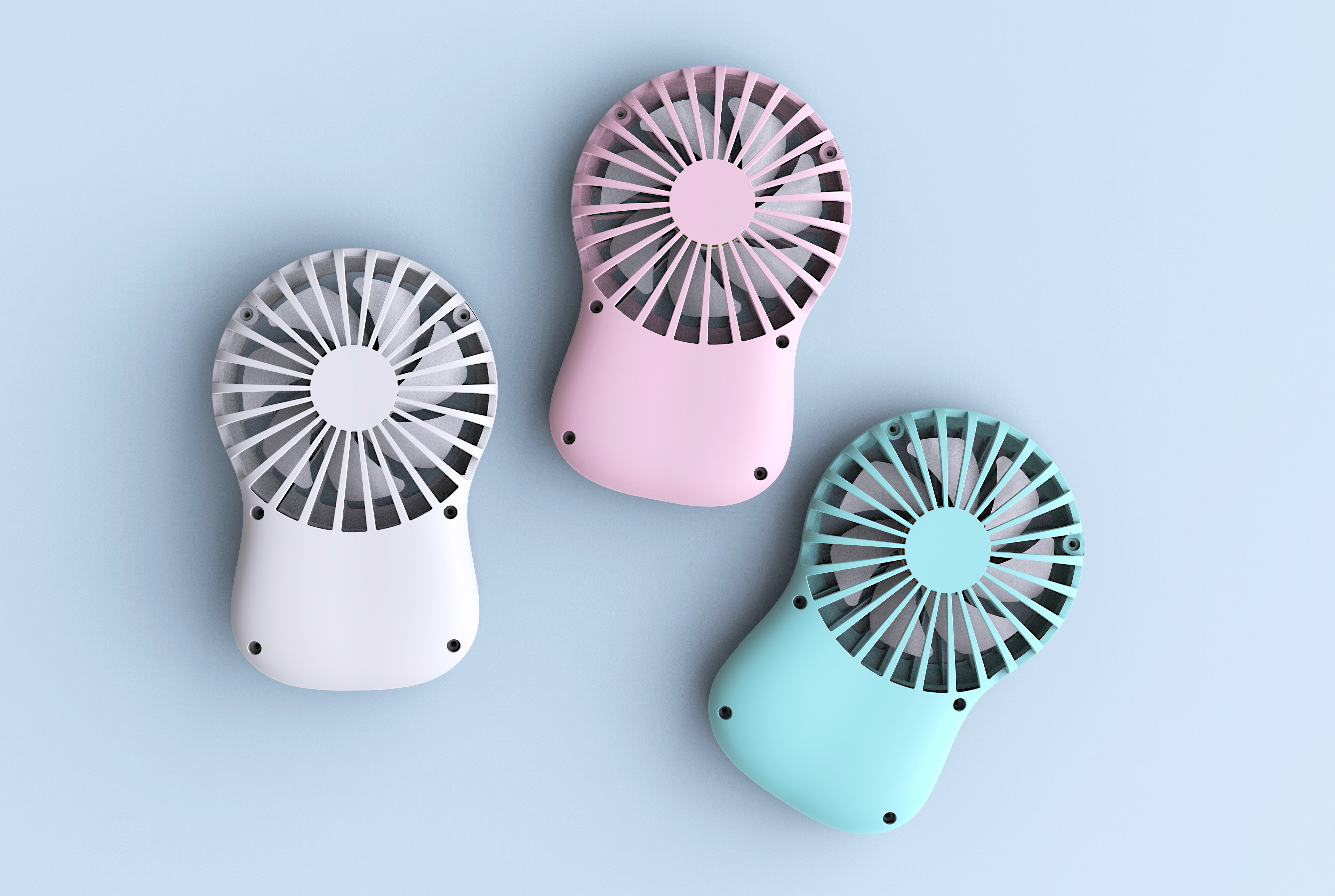 Handheld fan，