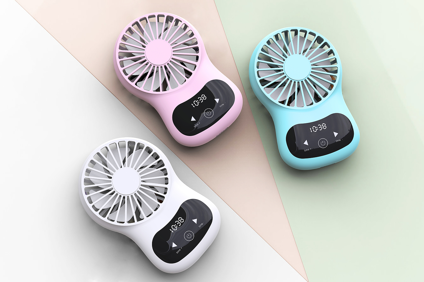 Handheld fan，