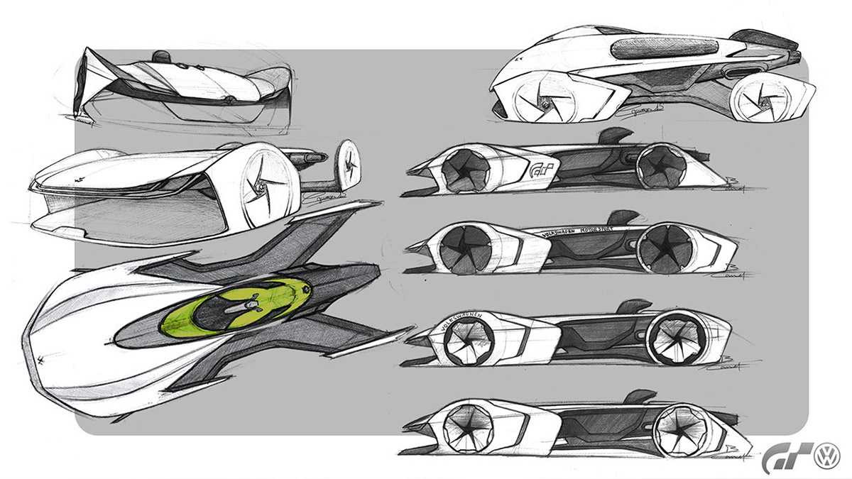 3D design，Sketch，Concept Car，