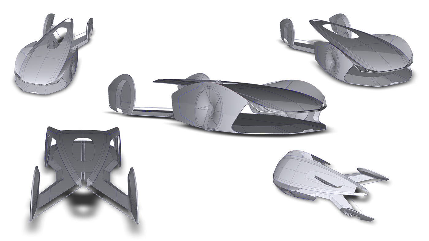 3D design，Sketch，Concept Car，