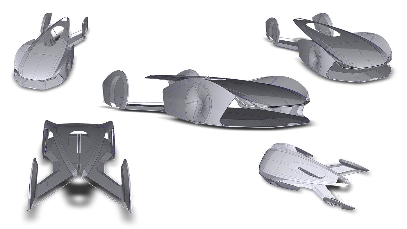 3D design，Sketch，Concept Car，