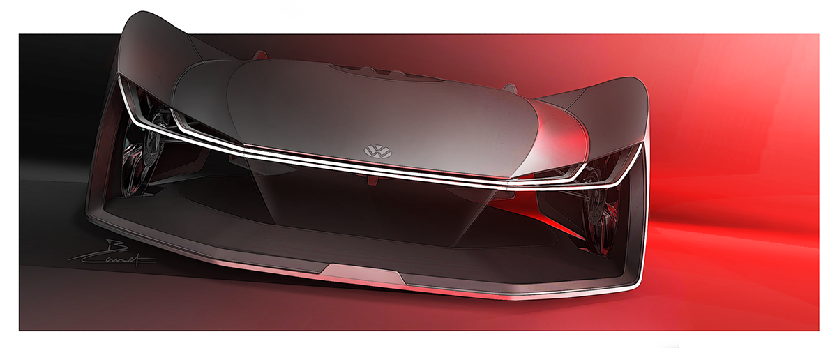 3D design，Sketch，Concept Car，
