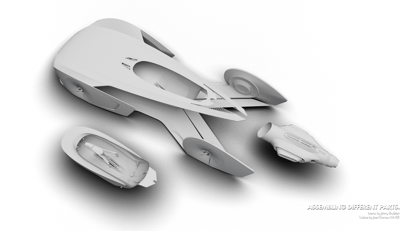 3D design，Sketch，Concept Car，