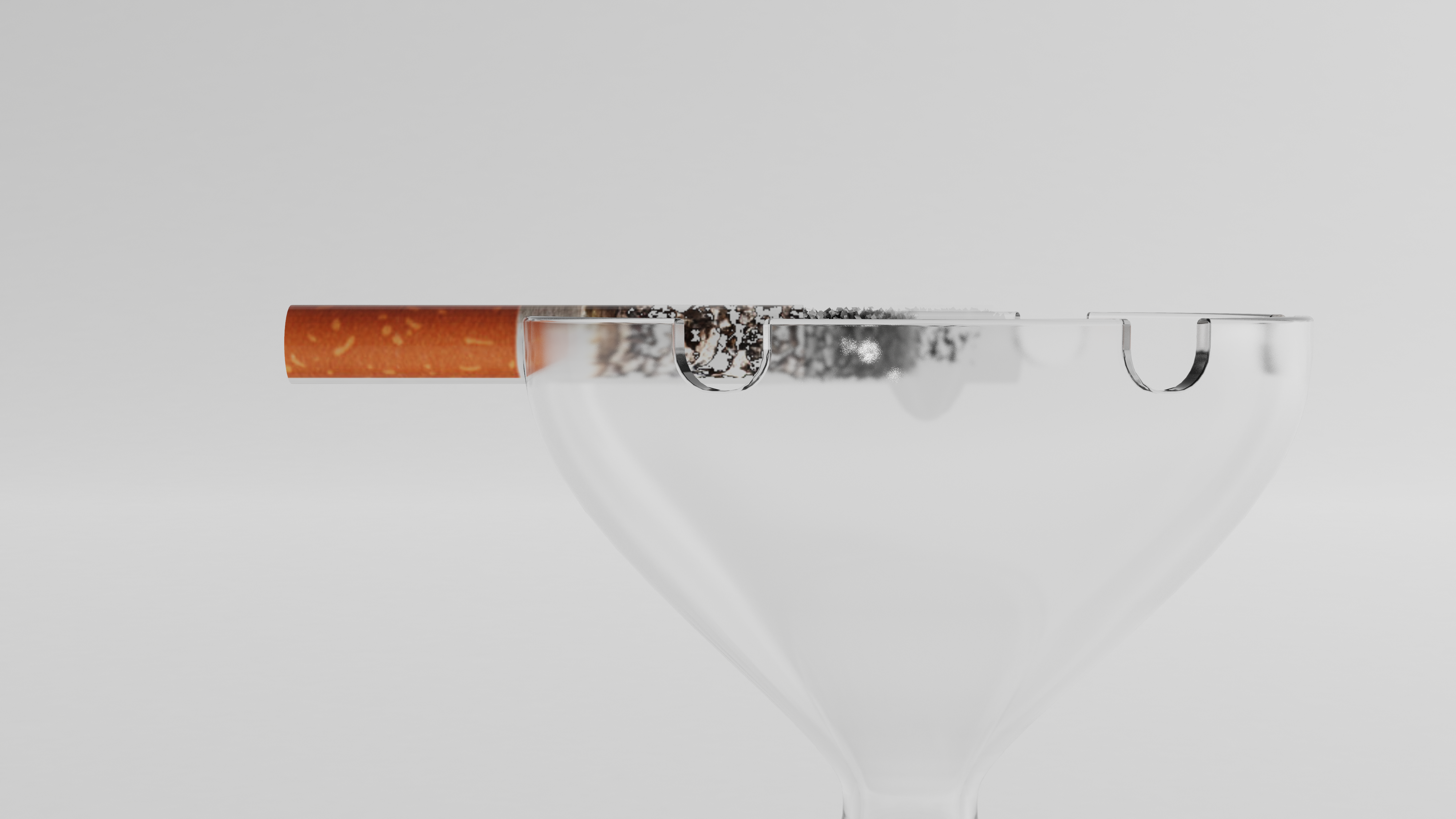 ashtray，time，hourglass，