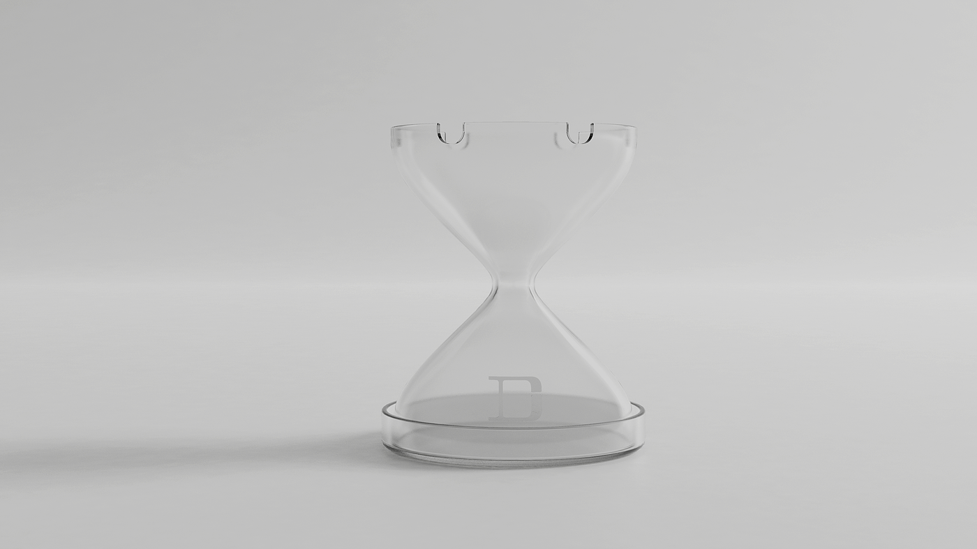 ashtray，time，hourglass，