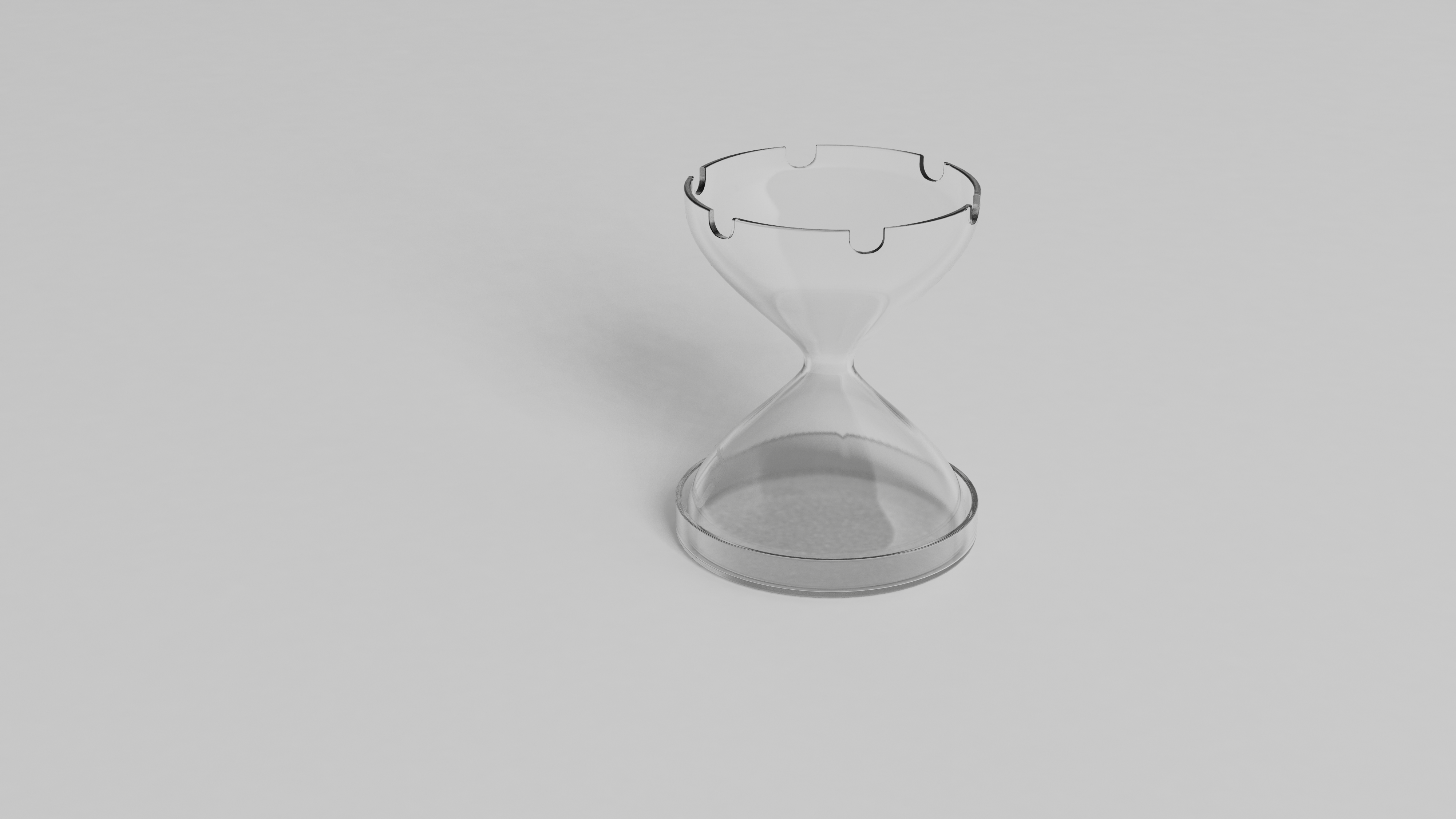ashtray，time，hourglass，