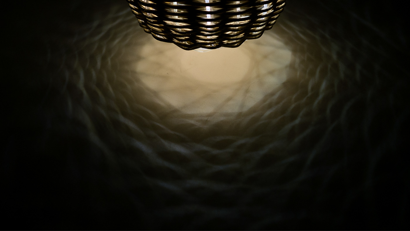 floodlight，Traditional craft，Rattan weaving，Rattan weaving，