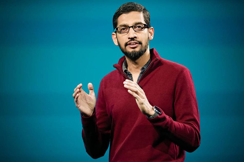 Google，Pichai，Microsoft，silicon valley，