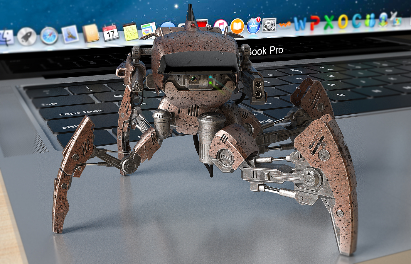 industrial design，product design，robot，keyshot，Crab，