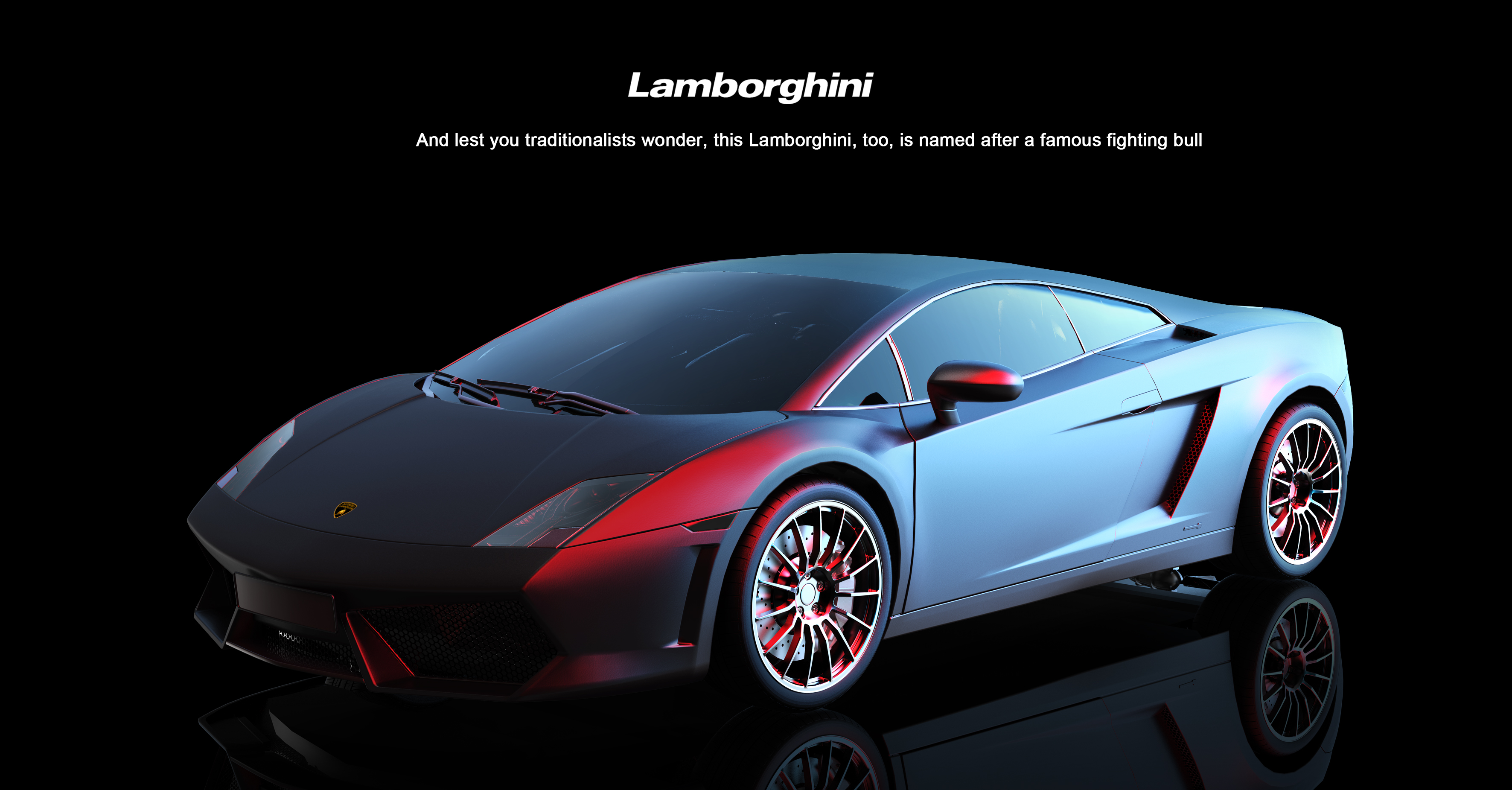 Lamborghini，Render，