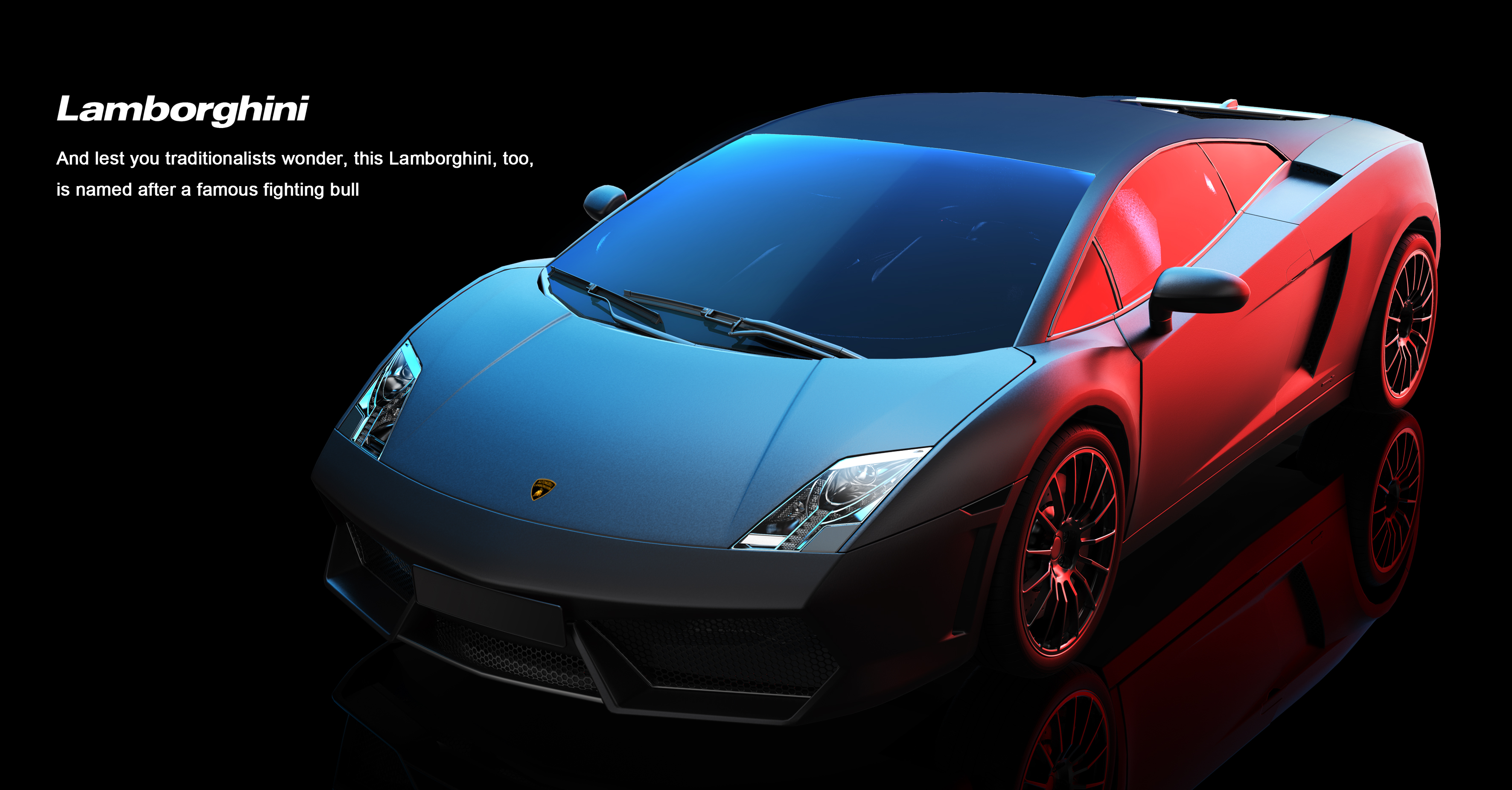 Lamborghini，Render，