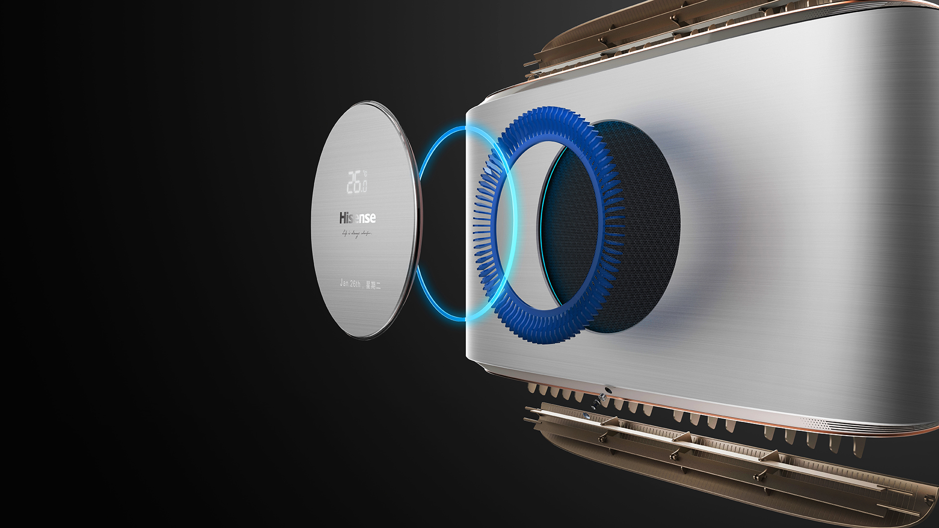 air conditioner，design，AirConditioner，industrial design，product design，Home appliance design，