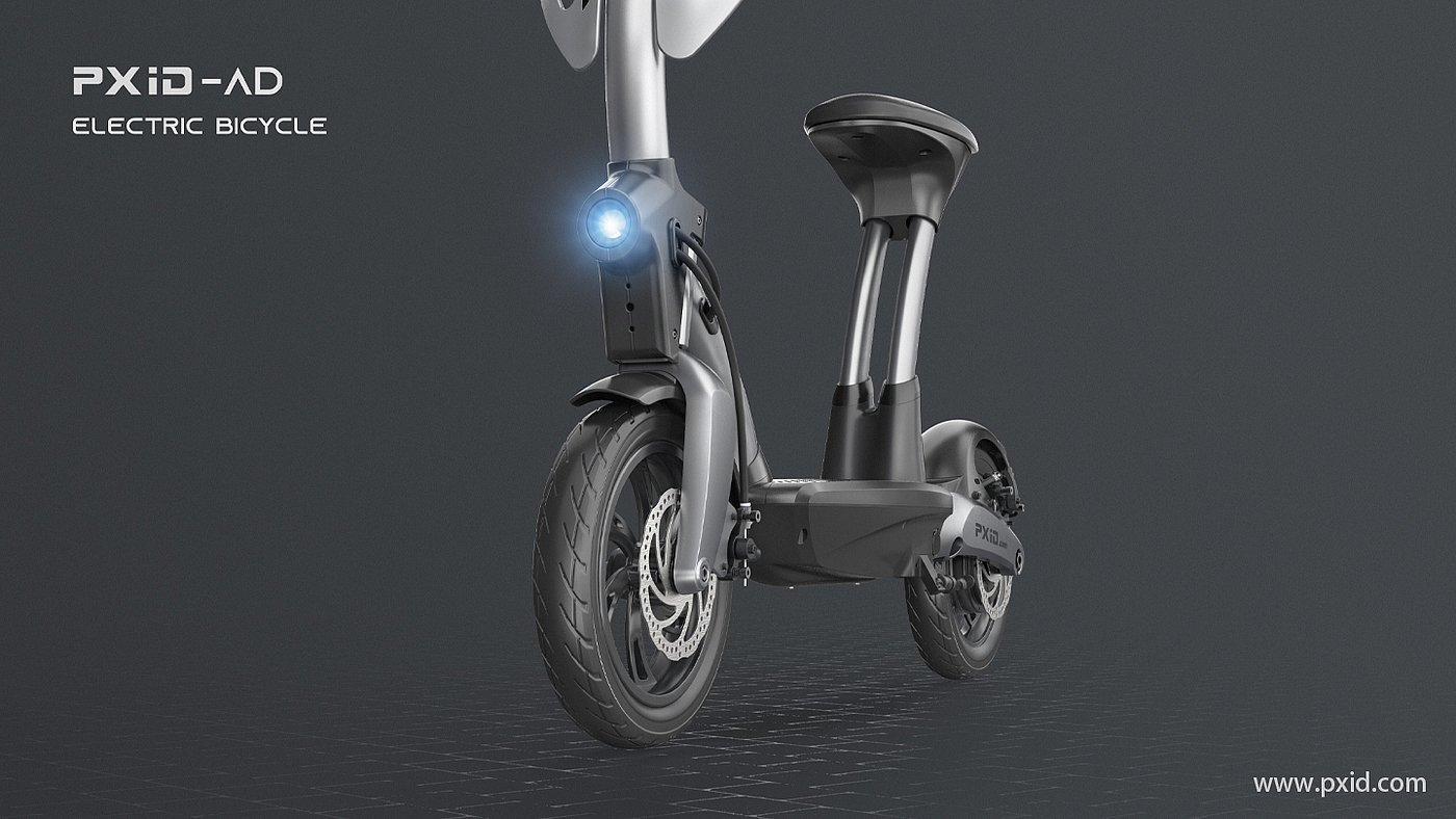 Electric vehicle design，Electric bicycle design，Scooter design，Design of electric scooter，Design of transportation tools，Pxid product oriented industrial design，