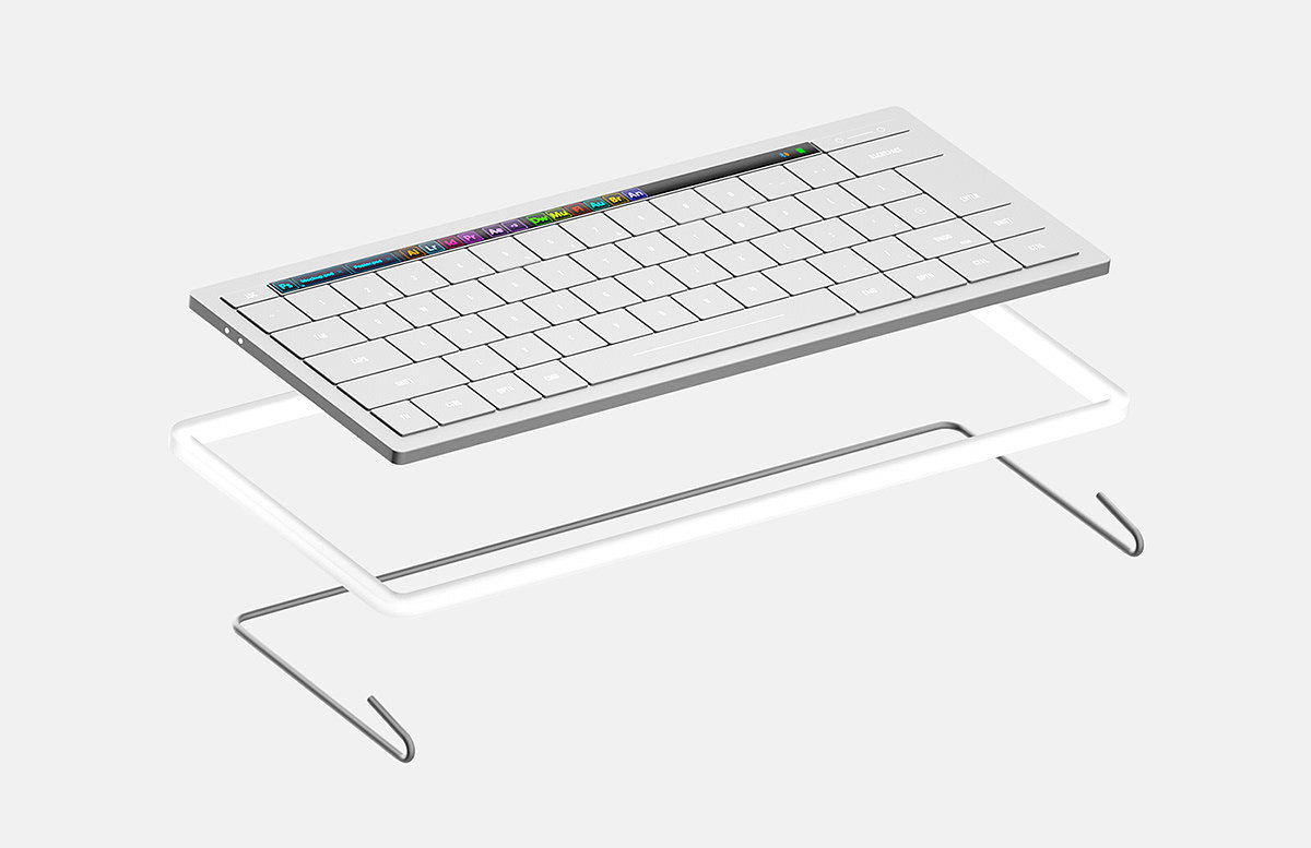 white，Keyboard design，101Keyboard，