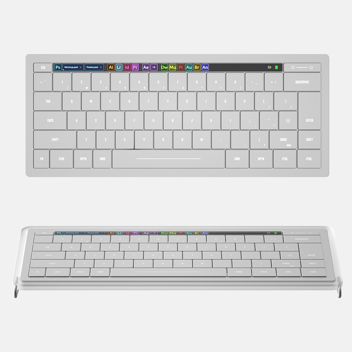 white，Keyboard design，101Keyboard，