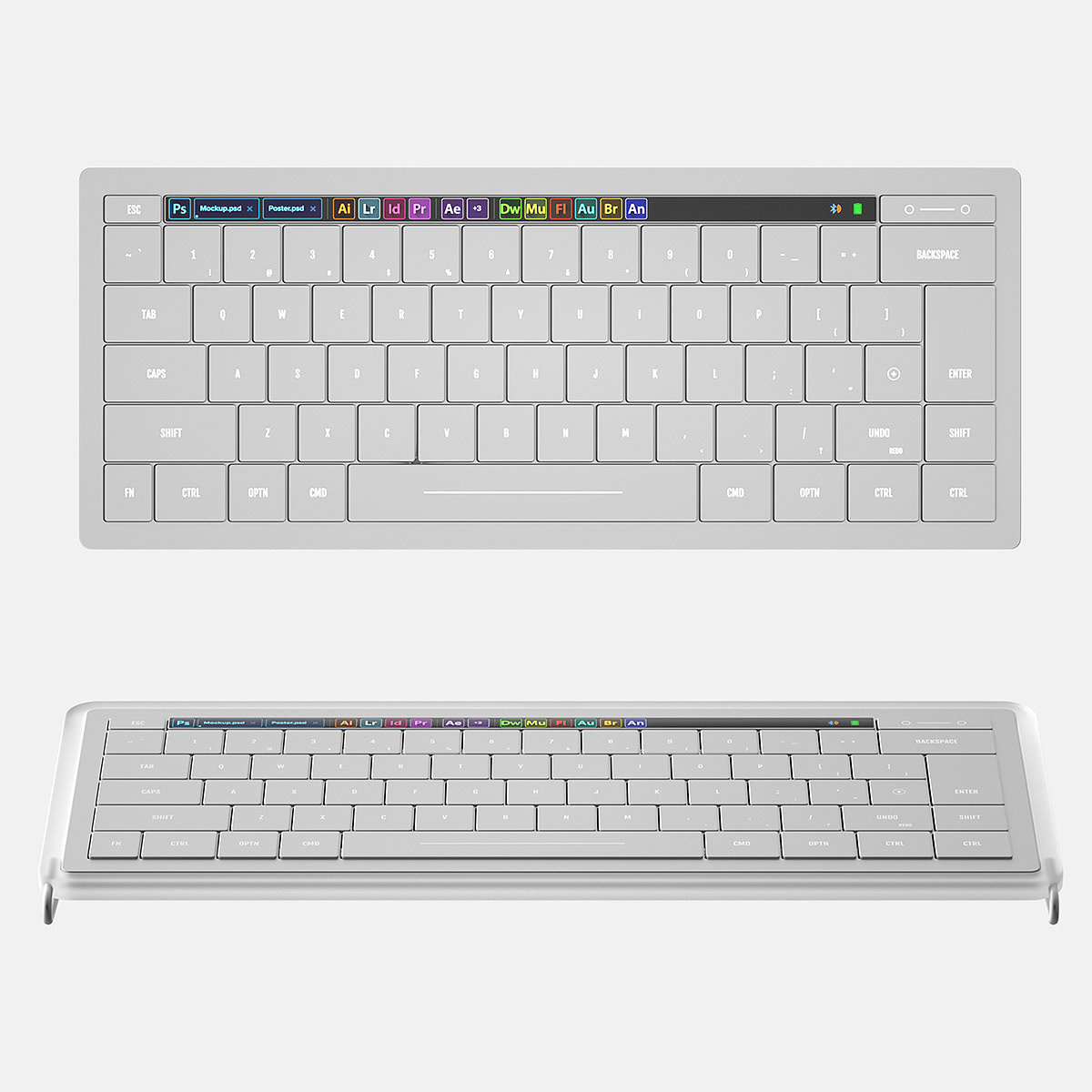 white，Keyboard design，101Keyboard，