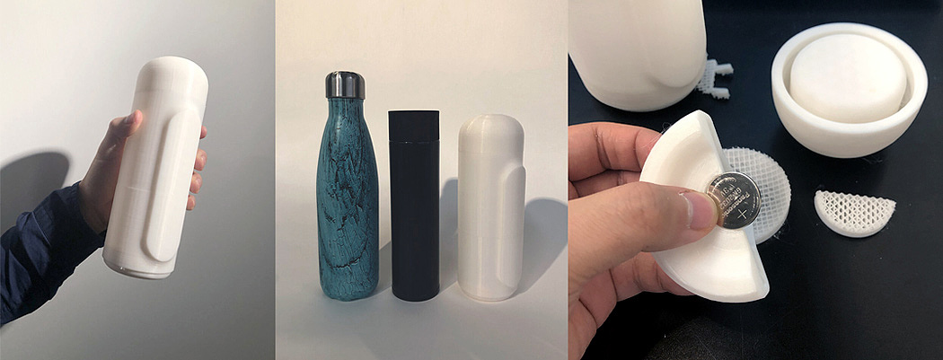 G Flask，保温杯，白色，智能设计，水杯，