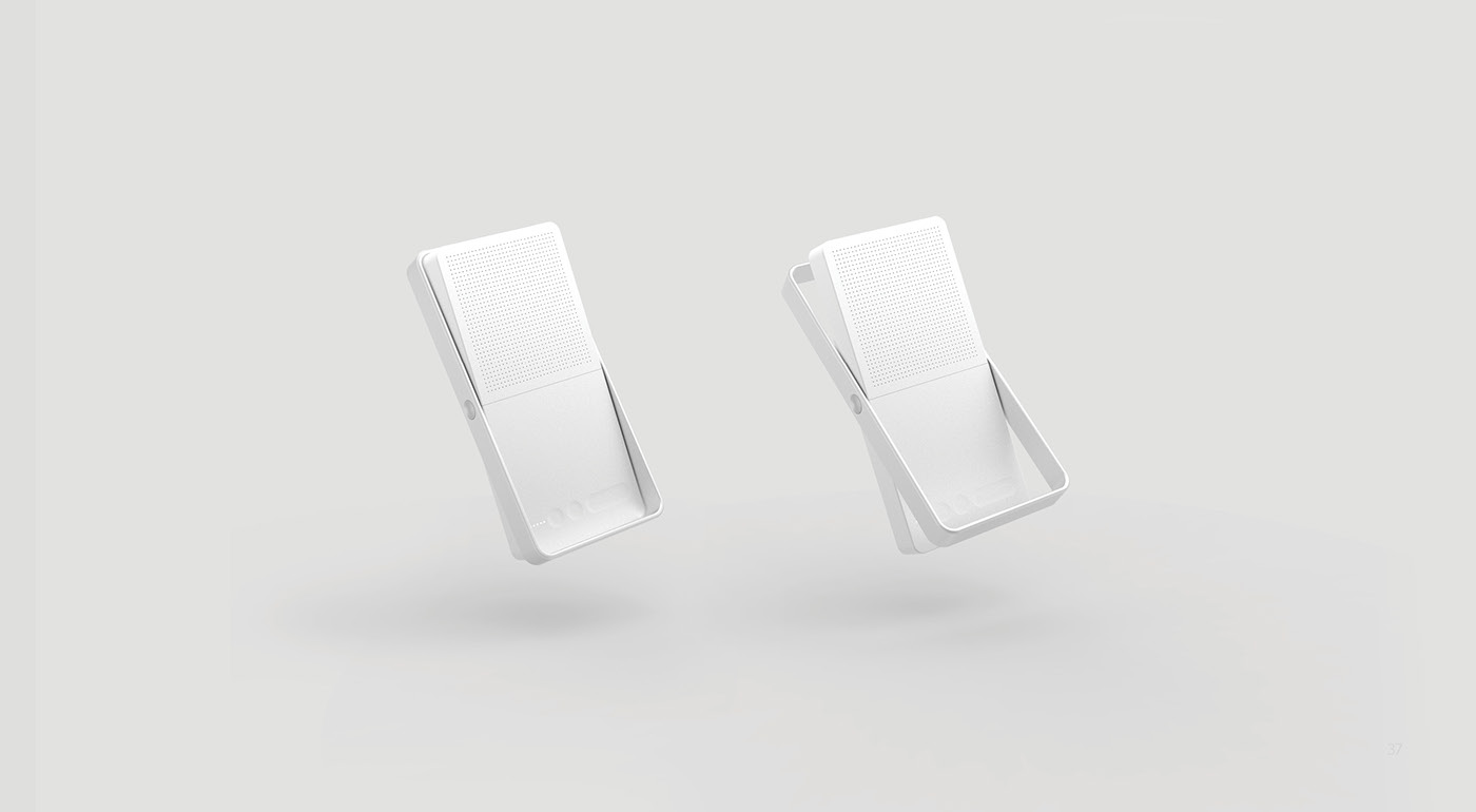 Projector Pica，Miniature projector，white，