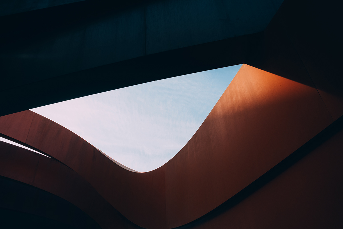 HOLON，museum，curve，steps，