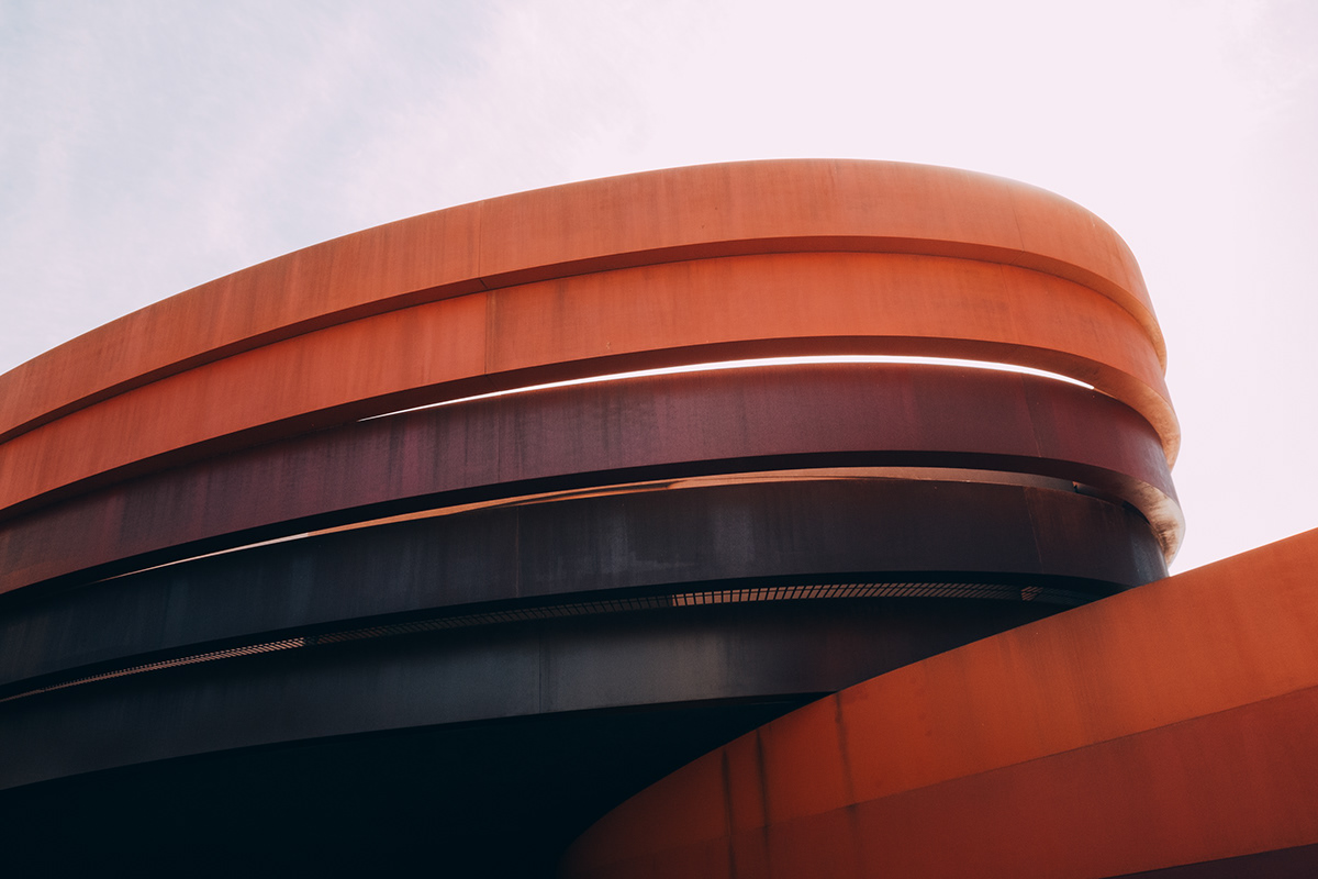 HOLON，museum，curve，steps，