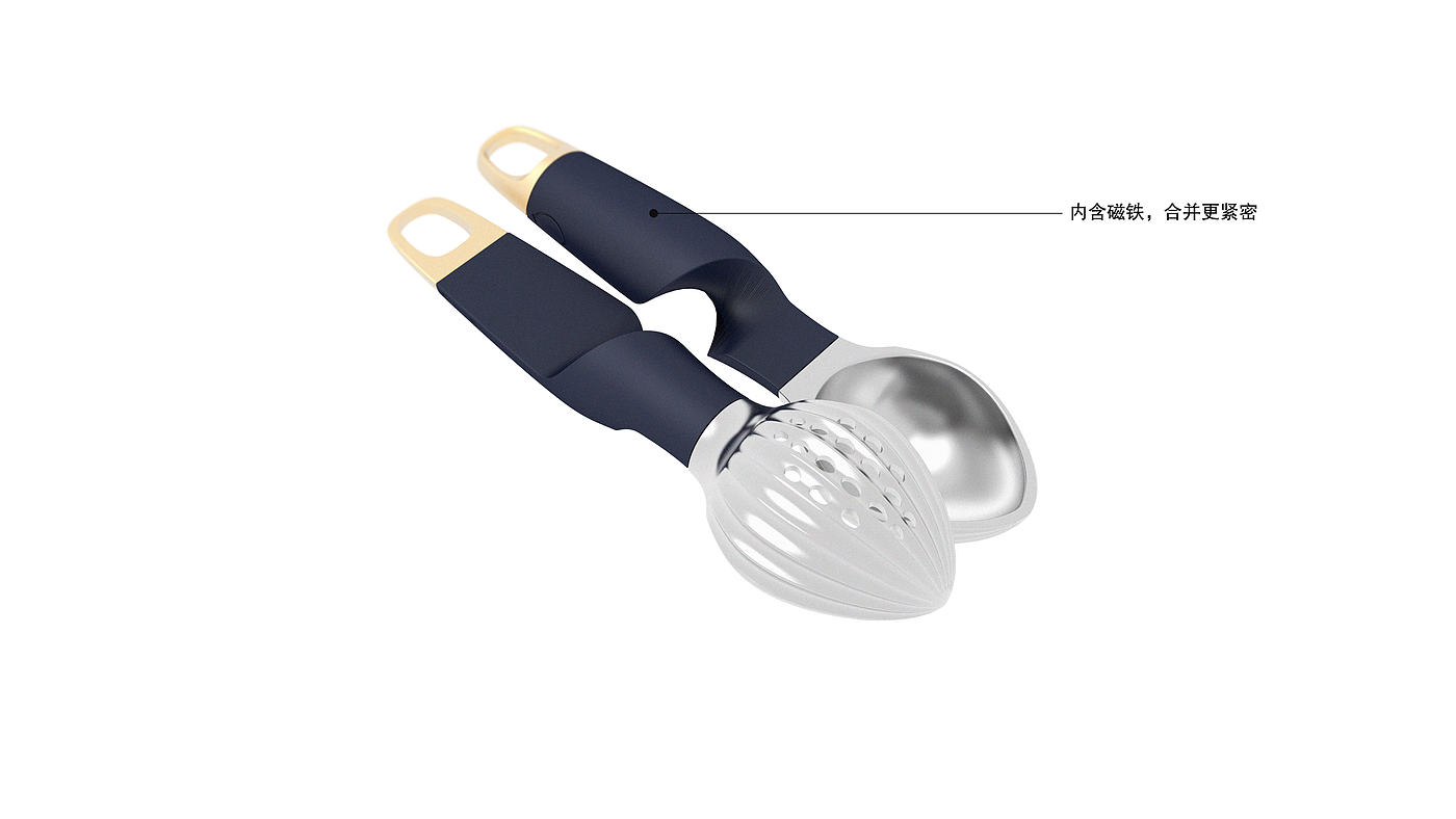 Kitchen utensils, interesting, multifunctional, integrated design，Creative design，