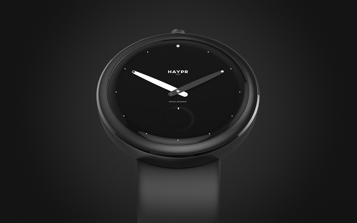 HAYPR，Wrist watch，timer，dark grey，