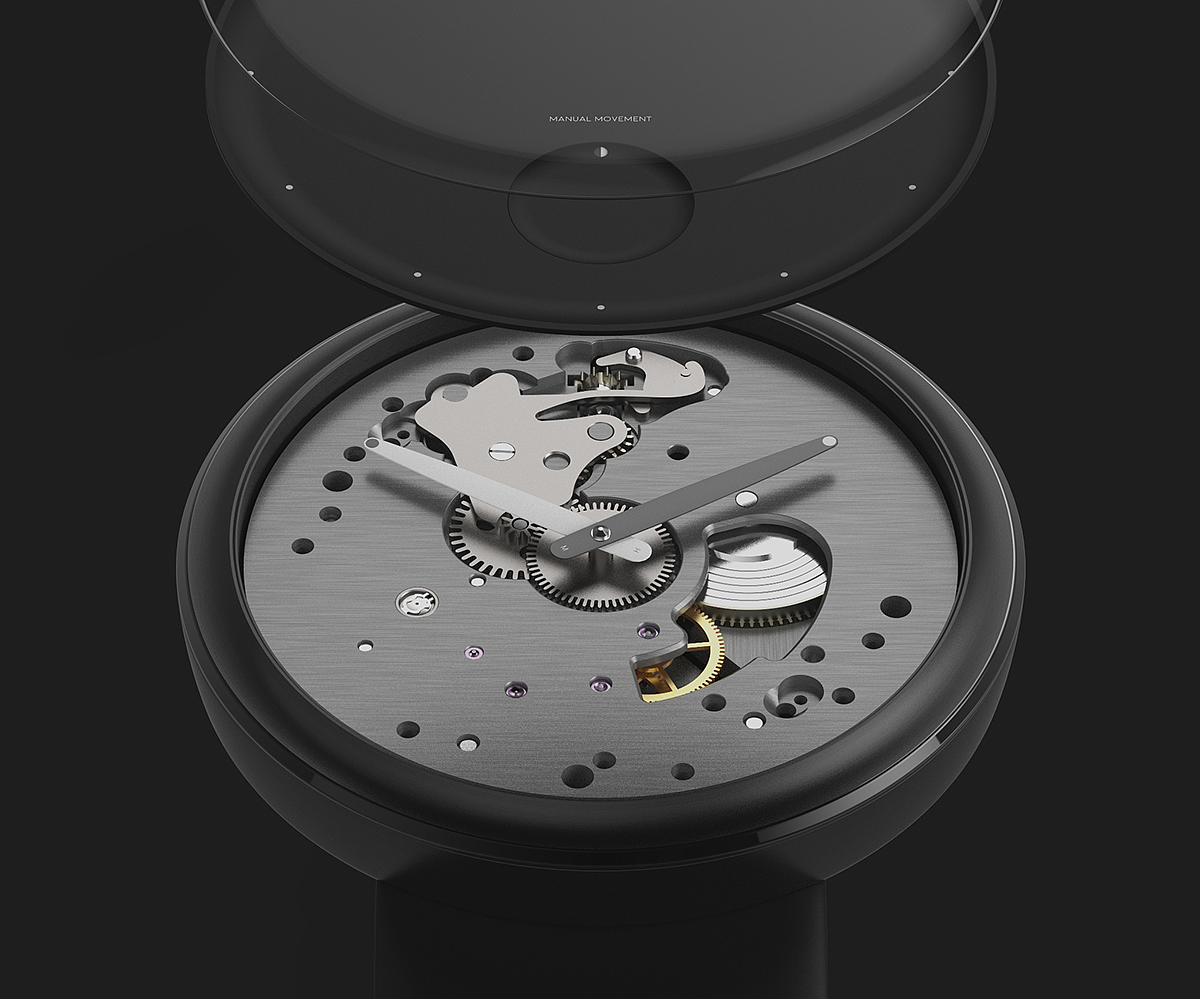 HAYPR，Wrist watch，timer，dark grey，