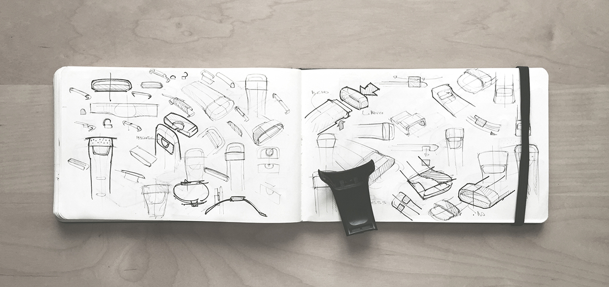 HAYPR，Wrist watch，timer，dark grey，