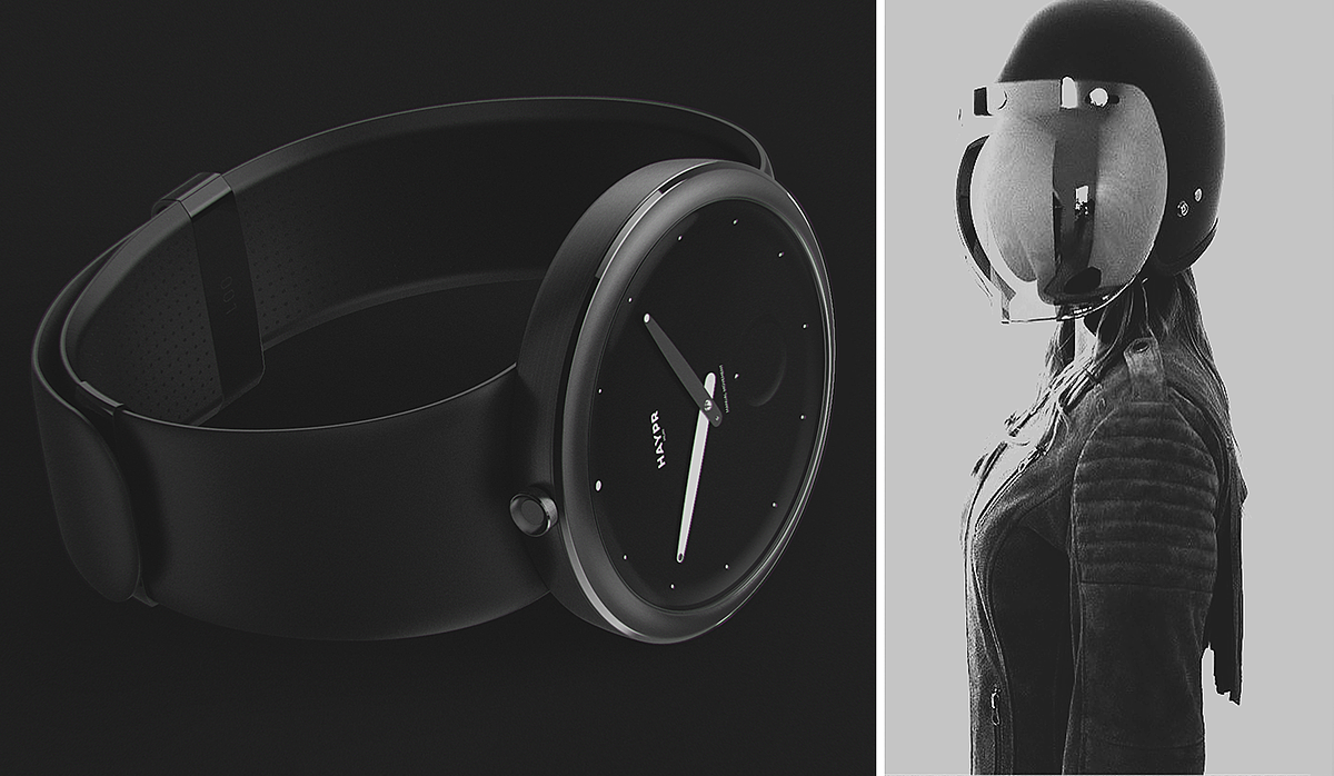 HAYPR，Wrist watch，timer，dark grey，