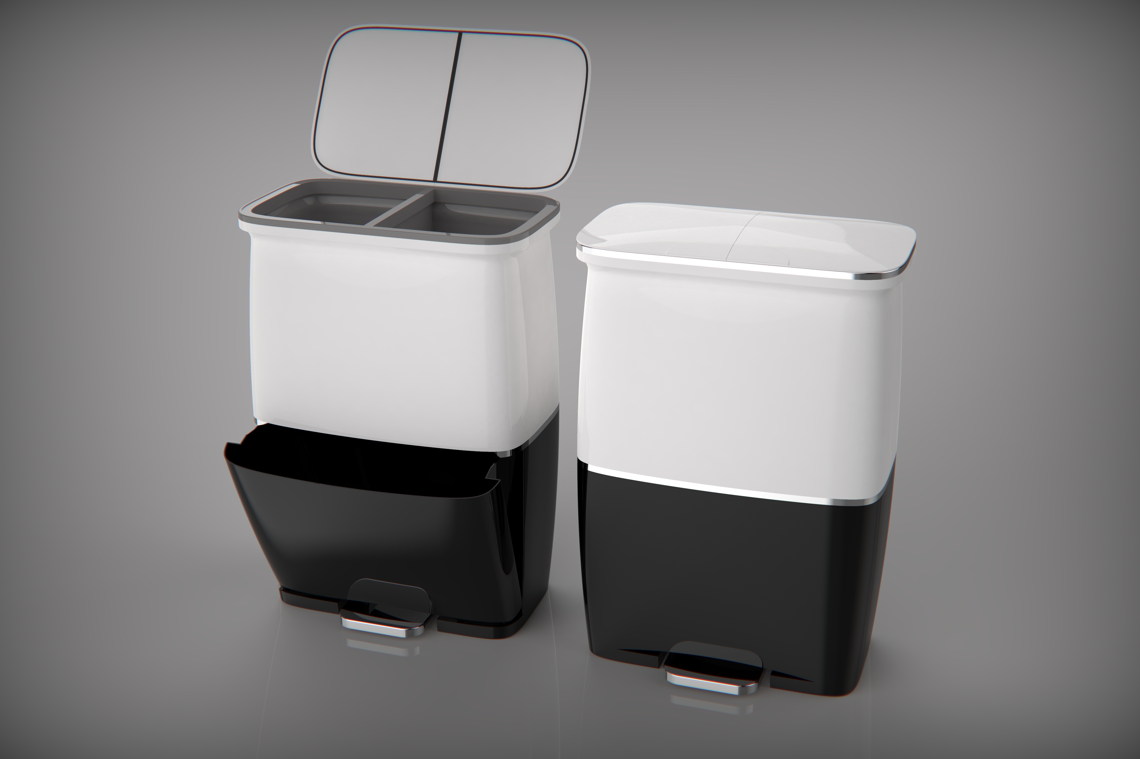 Mellow，Simplicity，furniture，trash can，Trash can furniture，