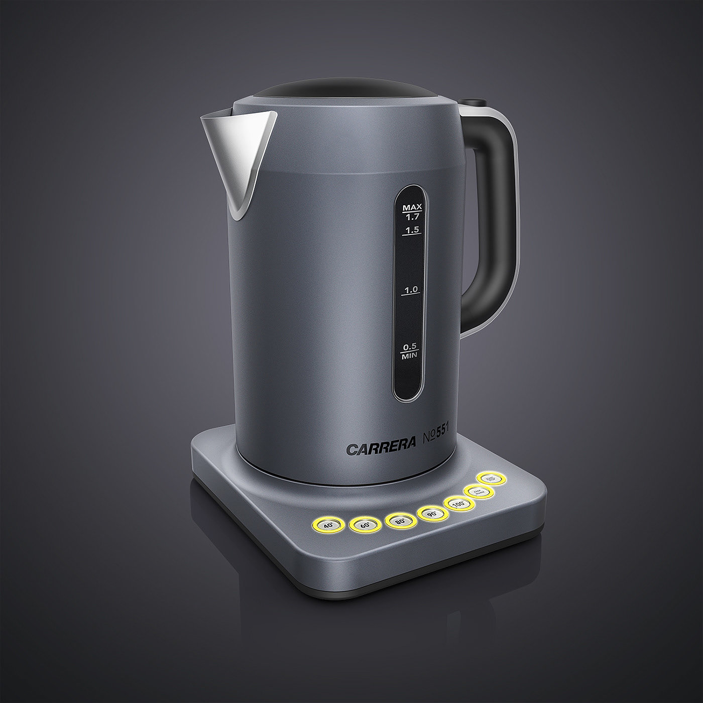 Render，product，hair drier，Hair stick，Electric kettle，