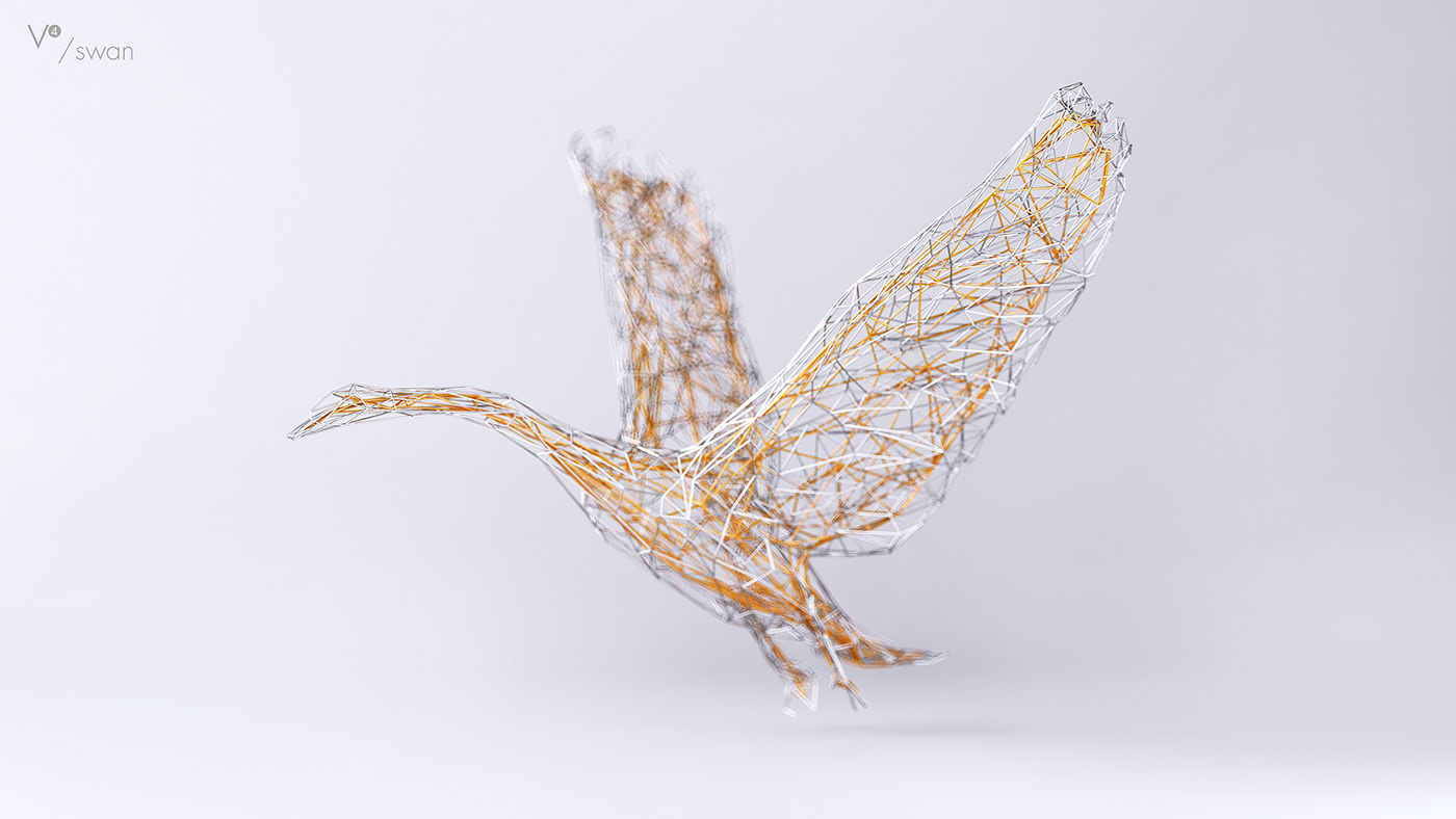 wire，Sculpture，gold and silver，line，animal，