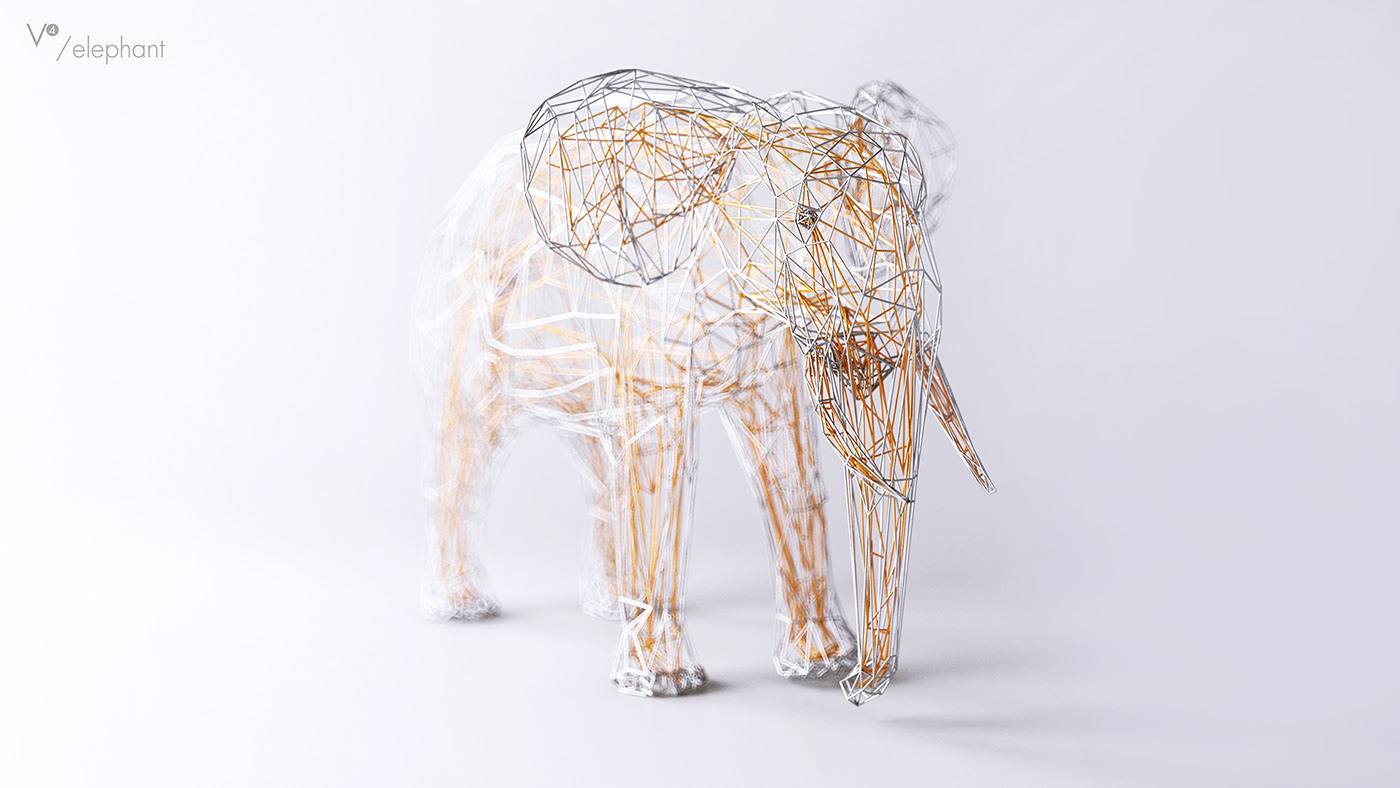 wire，Sculpture，gold and silver，line，animal，
